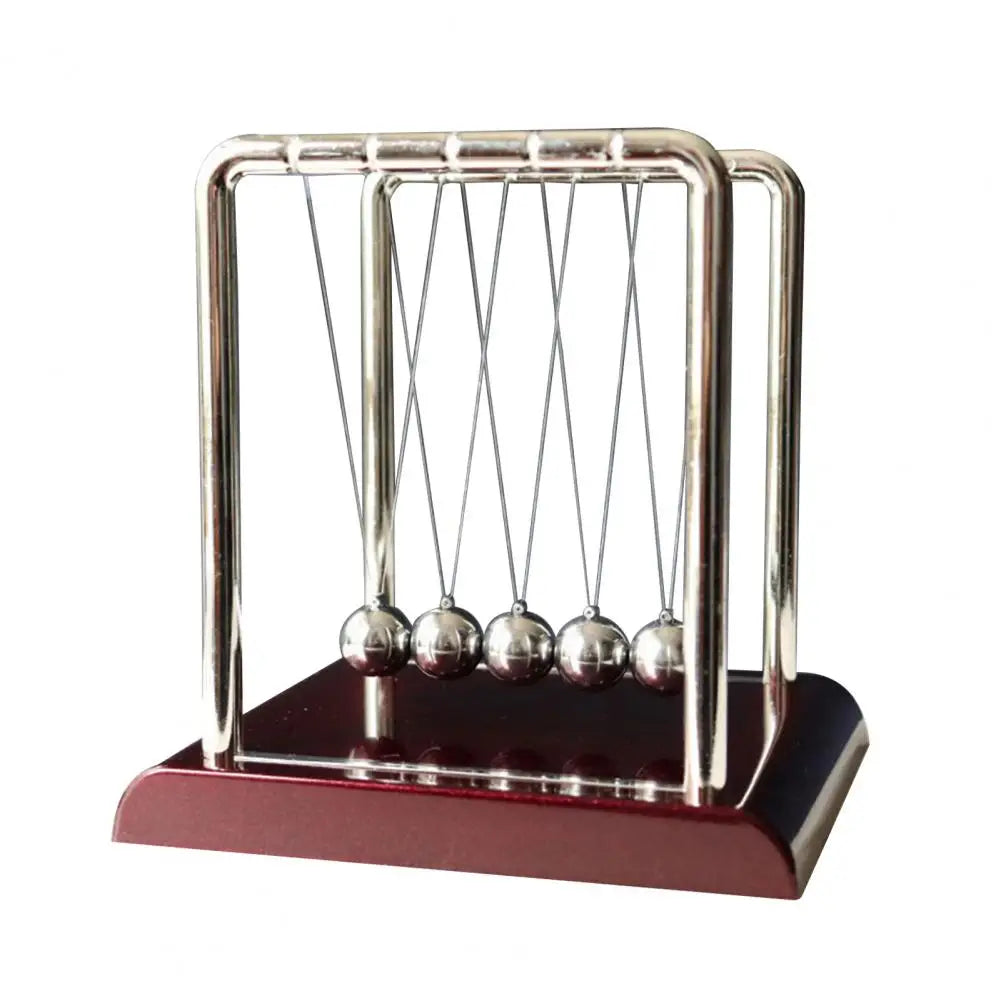 Home Decor Newton's Cradle Metal Pendulum Educational Physics Toy Kinetic Energy Office Stress Reliever Ornament