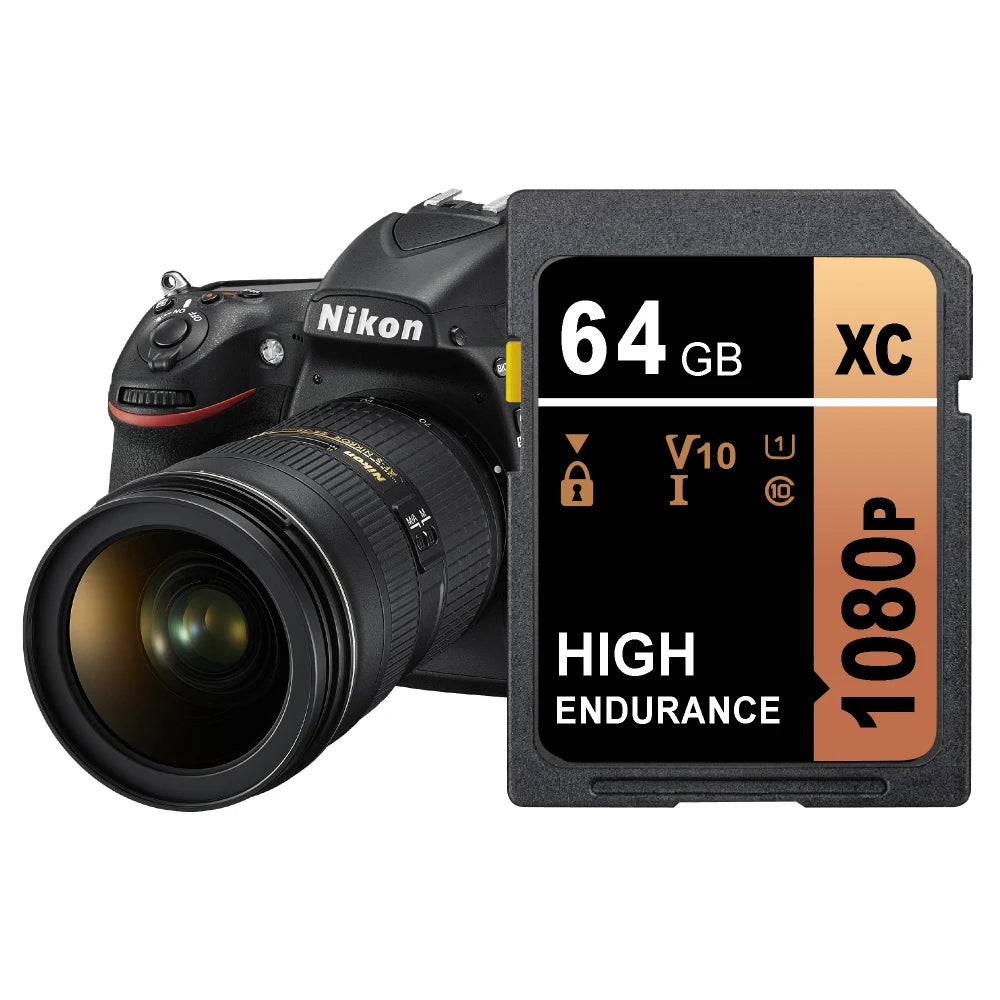 Class 10 Memory Card High Speed Camera SD Card 8GB 16GB 32GB flash sd 64gb 128gb 256gb 512G TF Card for Camera