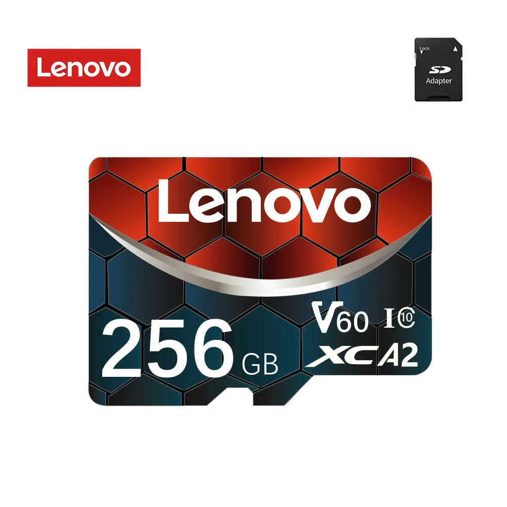 Lenovo 2TB SD Card 1TB 512GB A2 U3 Micro TF SD Card 128GB  High Speed MLC TF Card UHS-II SD Card for Sony A7IV 256GB Memory Card