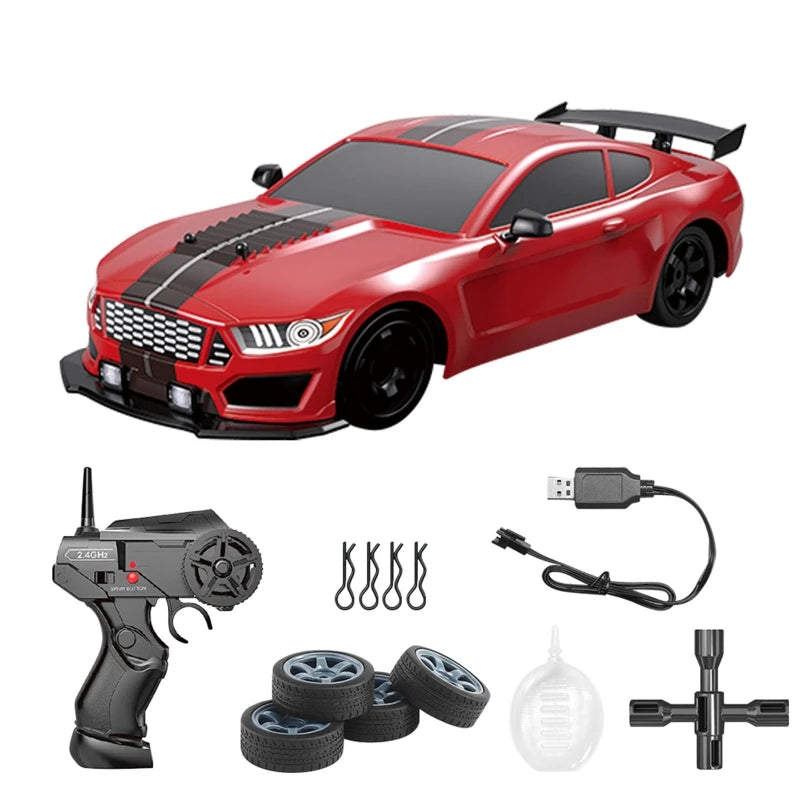 1:16 Remote Control Car Model R/C Drift Car Toy Simulation Four Wheel Drive Play Vehicle Racing Car Gift Kids Adult Toys