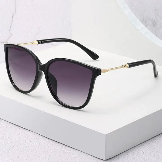 Vintage Cat Eye Sunglasses Woman Brand Designer Retro Mirror Sun Glasses Female Eyewear Fashion Driving Shades Oculos De Sol