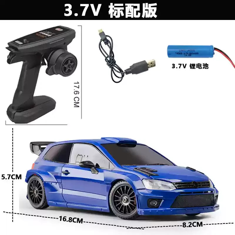 LDRC LD2801 four-wheel drive drift remote control car POLO full proportion adult RC boy toy charging racing car Christmas gift