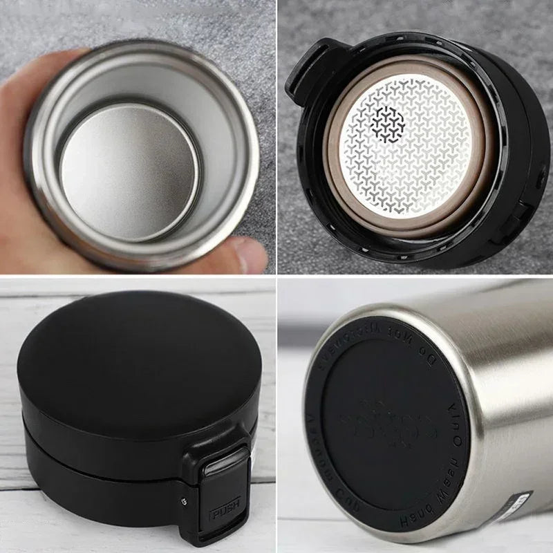 Thermal Mug Double Wall 304 Stainless Steel Coffee Cup Tea Vacuum Flask Thermos Water Bottle Leak-proof Thermos Mug Coffee