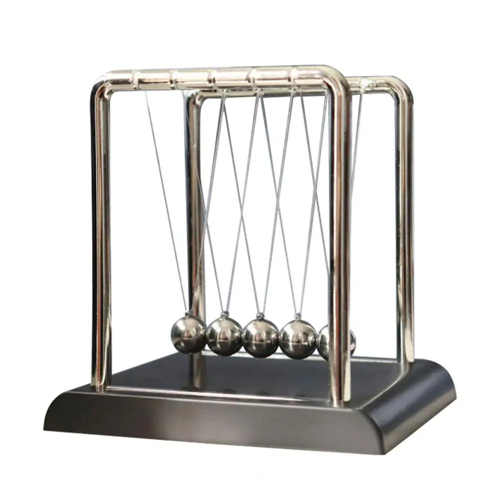 Home Decor Newton's Cradle Metal Pendulum Educational Physics Toy Kinetic Energy Office Stress Reliever Ornament