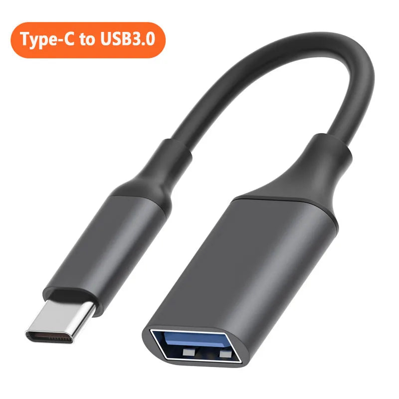 Type C OTG USB3.0 Adapter Cable USB C Male to USB 3.0 Female Converter For Phone Laptop Tablet MacBook Data Transfer Reading