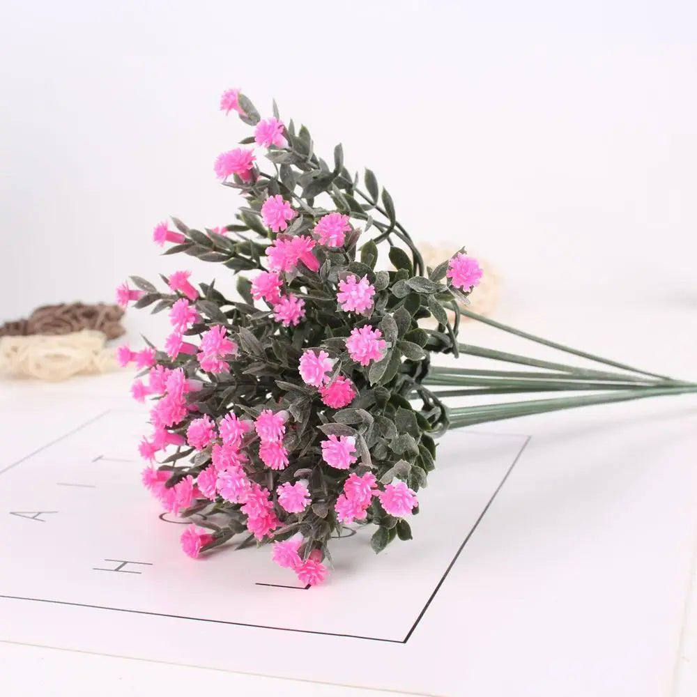 1pc Artificial Flowers Bouquet Small Fake Baby's Breath Decoration Flowers Artificial Gypsophila Flowers Wedding Home Decors