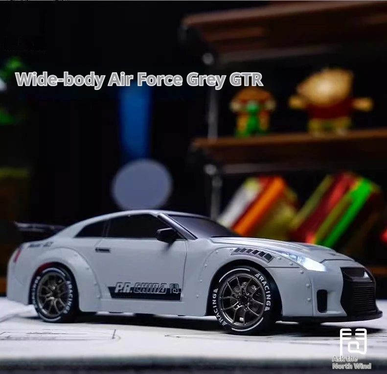 Rc Remote Control Car Entry-Level Drift Car Full-Size Mini Radio High-Speed Car 993 Limited Edition Liquid Silver Boy Toy Gift