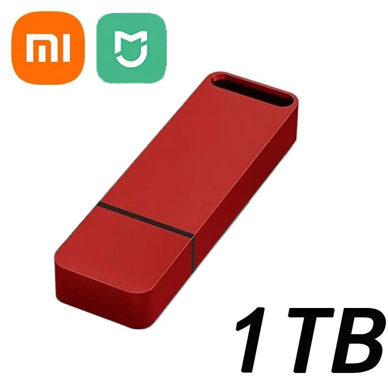 Xiaomi Mijia 16TB Flash Drive OTG USB3.2 Super High Speed Transfer Pen Drive Key 8TB Portable Mini Metal Memory Drive Waterproof