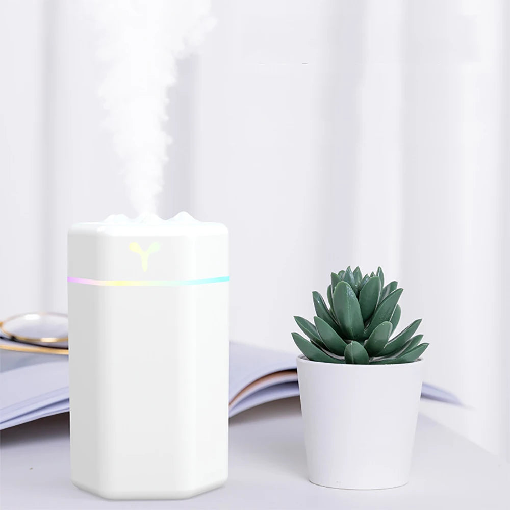 Desktop USB Humidifier Household Misting Car Air Humidifier Purifier Ambient Lights