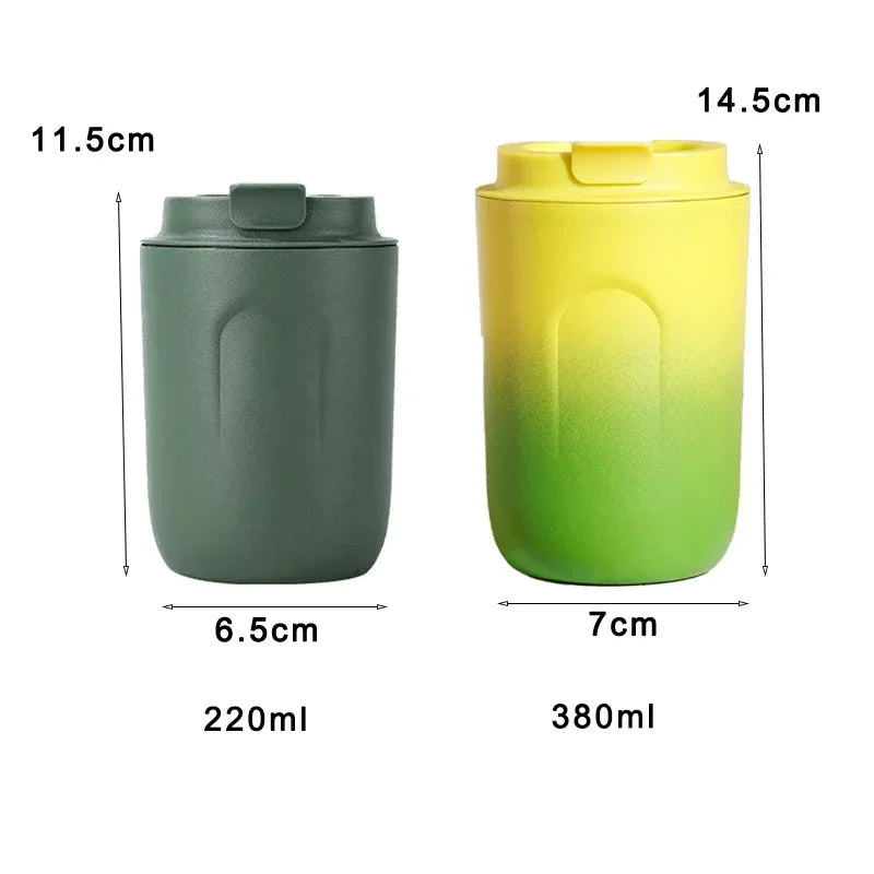 316 Stainless Steel Cup Coffee Mug Thermal Leakproof Vacuum Flask Double Wall Tumbler Insulated Travle Drinkware Thermos Bottle