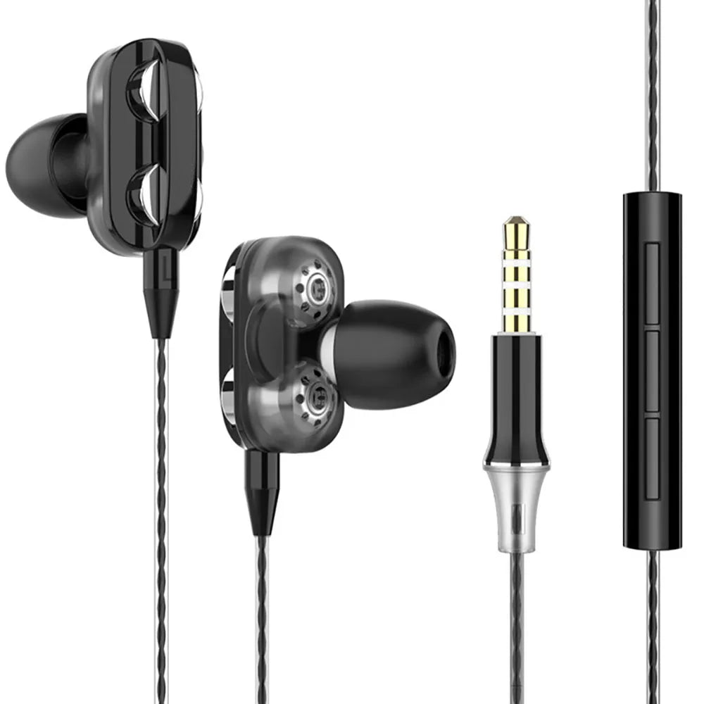 X2 Wired Headphones 3.5MM Wired in-Ear Headset Sports Earphones HIFI Bass Game Subwoofer Mobile Phone Headset Common Headset