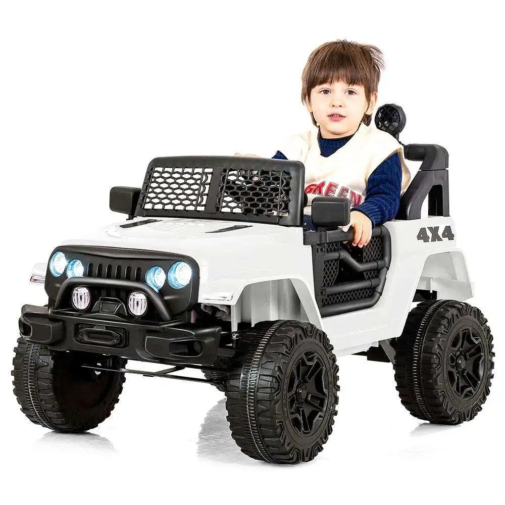 Children's toy car 12v baby electric drive biological 360 rotation remote control or self-driving