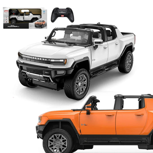 1:16 Hummer EV RC Car 1/16 RC Raingcar for Hummer EV alloy remote control car, equipped with 4.8 V 600 Mah collectible adult car