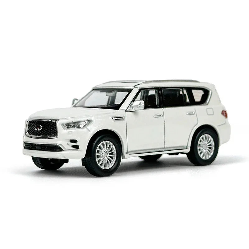 1:64 Scale Nissan Patrol 1998 Y61 Car Model 1:64 Metal Diecast Miniature Ariya X-trail Q50S Q70L QX70S QX60 QX80 Vehicle Toys