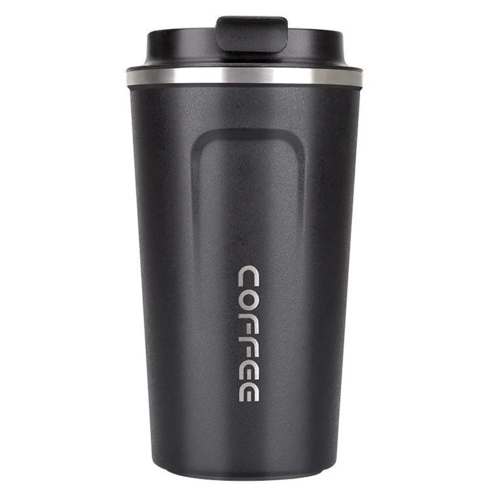 510ML Travel Stainless Steel Coffee Cup Thermal Mug Leak-Proof Thermos Bottle Tea Coffee Mug Vacuum Flask Insulated Cups Hot