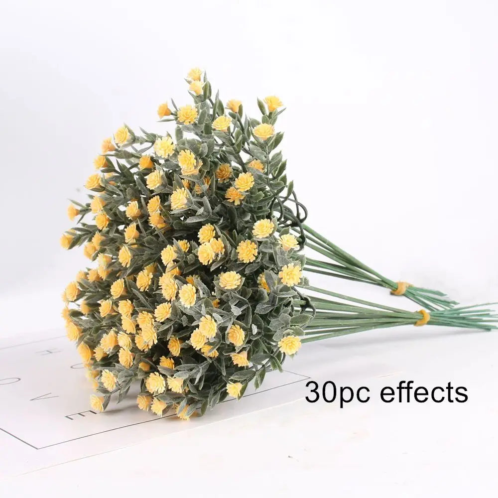 1pc Artificial Flowers Bouquet Small Fake Baby's Breath Decoration Flowers Artificial Gypsophila Flowers Wedding Home Decors