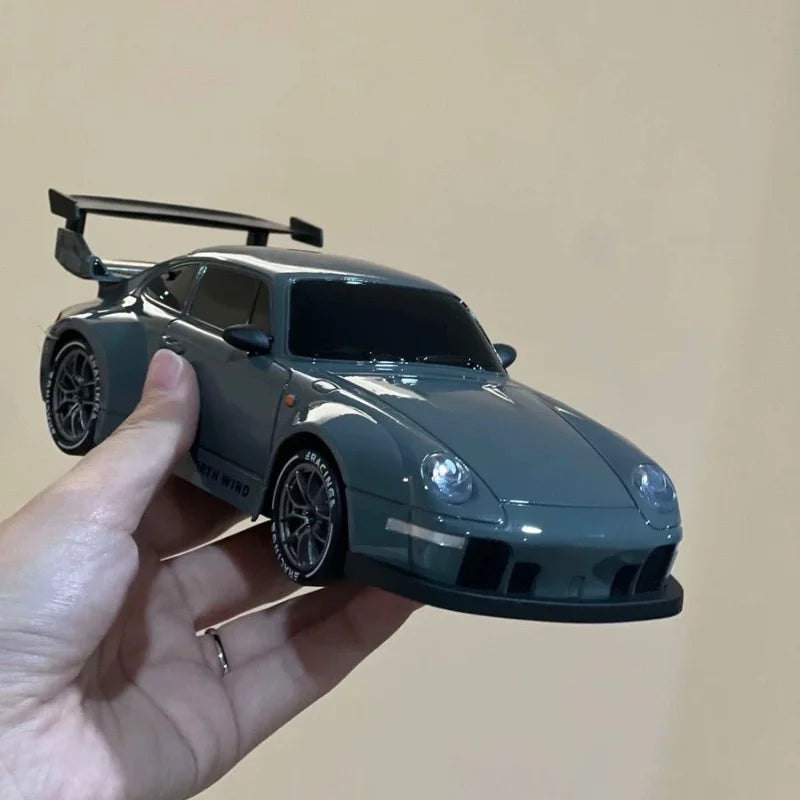 Rc Remote Control Car Entry-Level Drift Car Full-Size Mini Radio High-Speed Car 993 Limited Edition Liquid Silver Boy Toy Gift