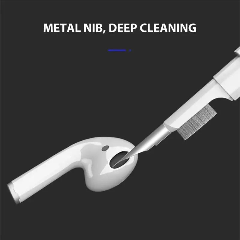 Earphones Case Cleaning Tools Bluetooth Earbuds Cleaner Pen Earphones Cleaner Suitable For Airpods Pro 1 2 Earbuds Cleaning Pen