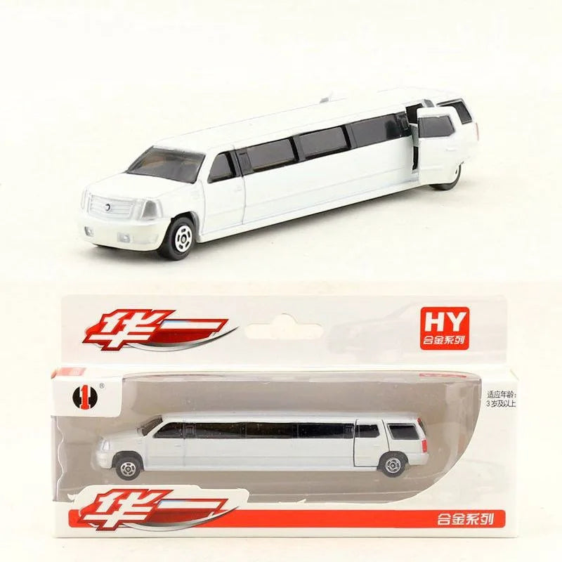 Diecast Metal Toy Vehicle Model Stretch Lincoln Limousine Luxury Educational Car Collection Gift Kid Doors Openabl