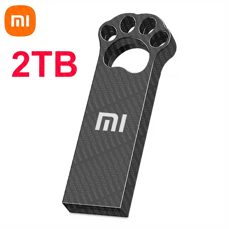 Xiaomi 2TB Metal Flash Drive USB 3.2 Super High Speed Type C Transfer Mini U Disk Pen Drive Memory Waterproof Disk SSD U Drive