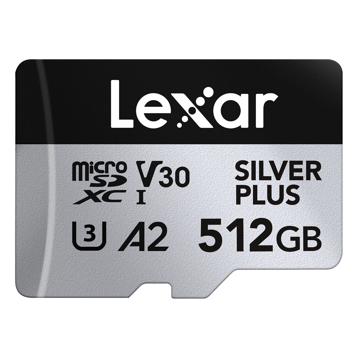 Original Lexar TF Card A2 U3 MicroSDXC 64GB 128GB 256GB Flash Memory Card Silver Plus 205MB/S Micro SD Card for Phone Tablet