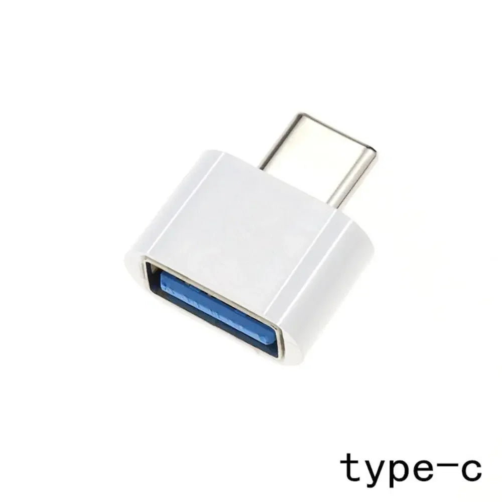 USB 2.0 Type C USB Male Adapter Black Aluminium USB-C Male OTG Converter Mini Metallic colours for Type-C Port