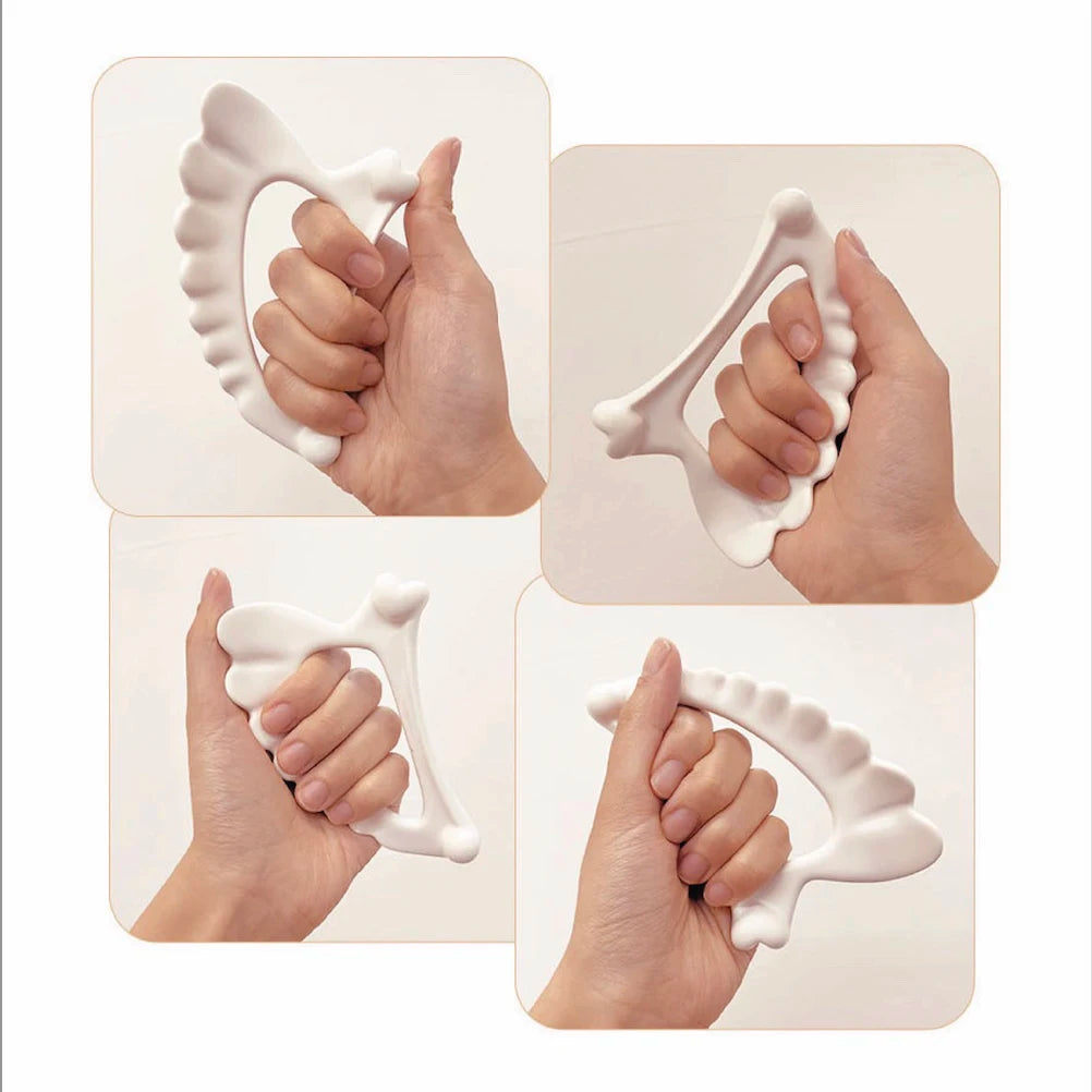 Gua sha massage tool ceramic korea Skin scraping Angle Wing tools Gua Sha Gouache scraper Slimmer Skin Tightening Facial SPA