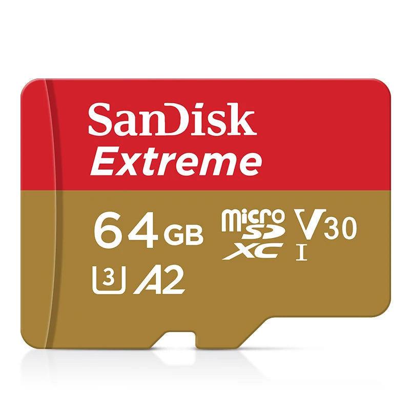 SanDisk Memory Card Extreme PRO microSDXC Card 256GB 128GB 64GB Read Speed 32GB 100MB/s TF Card U3 4K UHD Micro SD Card