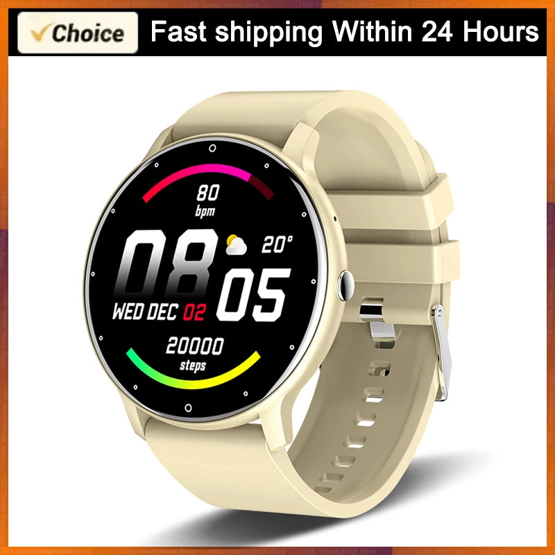 LIGE Waterproof Women Smart Band Watch Real-time Weather Forecast Men Watches Sports Ladies Smart Watch For Xiaomi Android IOS