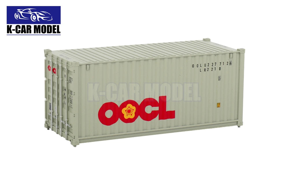 HO Scale 1/87 20ft Shipping Container Model Railway Cargo Box 20'  1pc