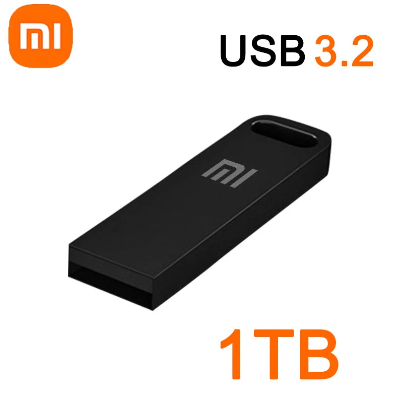 Xiaomi 2TB Flash Drive USB 3.2 Super High Speed Transfer Metal Mini U Disk Pen Drive Type C Memory Waterproof Disk SSD U Drive