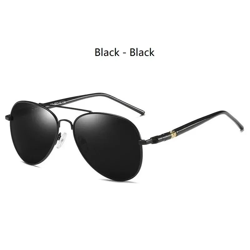 Fashion Aviator Polarized Sunglasses For Men Women Pilot Driving Fishing Metal Sun Glasses Luxury Brand Designer Eyewear UV400