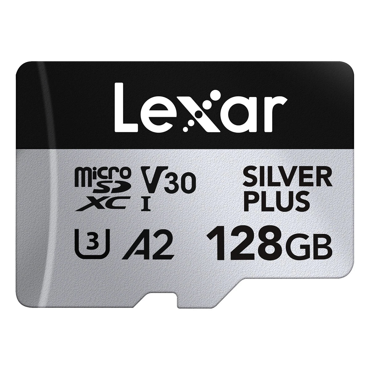 Original Lexar TF Card A2 U3 MicroSDXC 64GB 128GB 256GB Flash Memory Card Silver Plus 205MB/S Micro SD Card for Phone Tablet