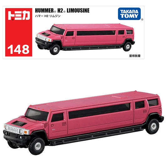 Takara Tomy Long Type Tomica No.148 Hummer H2 Limousine Alloy Toys Motor Vehicle Diecast Metal Model Kids Toys Boys