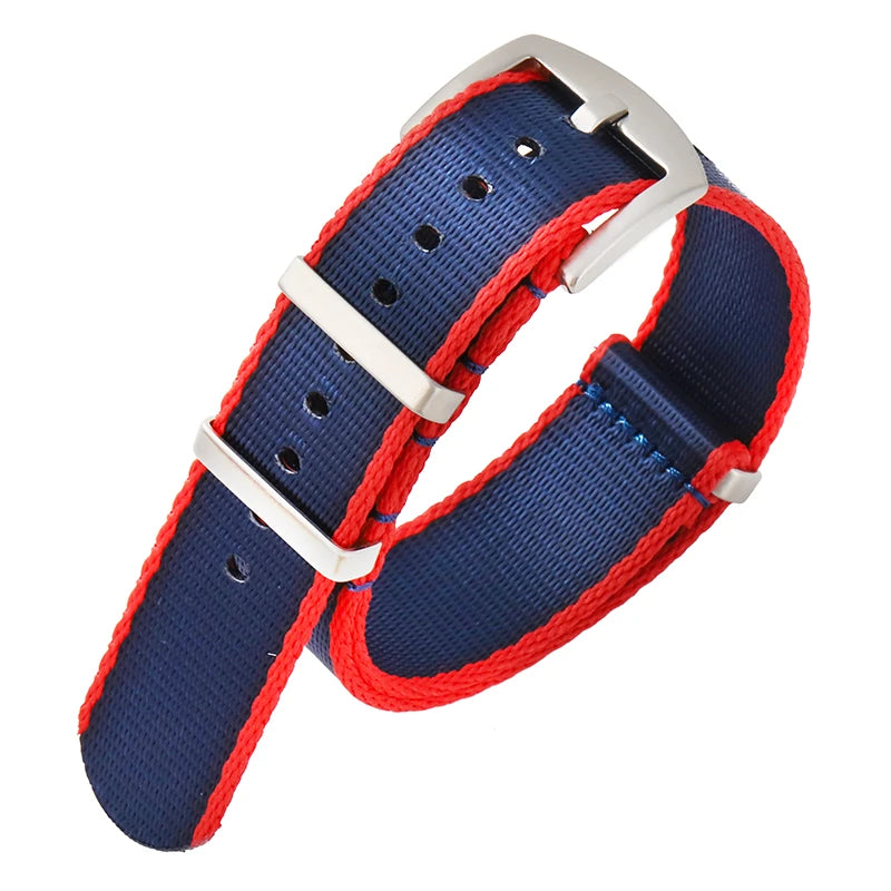 Nylon Watch Strap 20mm 22mm Premium Soft Watch Band Universal Sports For 007 Replacement Correa Reloj 20mm 22mm Nylon Watchband