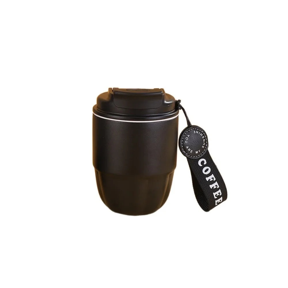 Drinkware Mini Stainless Steel Coffee Mug Small Capacity Simple Vacuum Flasks Portable Fashion Pumpkin Water Cup Home