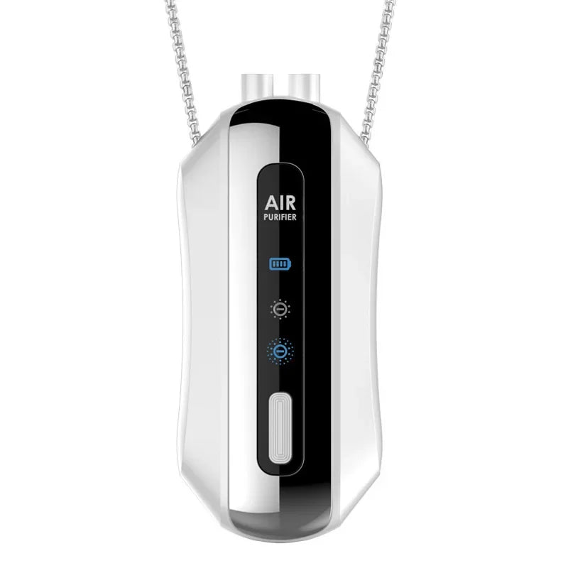 Mijia Personal Wearable Air Purifie Necklace Negative Ion Generator Hanging Neck Small Air Ionizer Air Cleaner Car Accessories