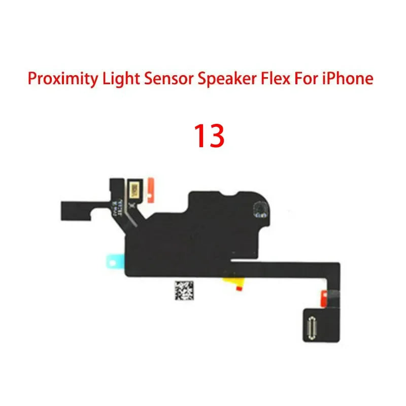 Original Earpiece Ear Speaker Earphone Front Light Sensor Flex Cable For iPhone 13 14 15 Plus Pro Max Mini