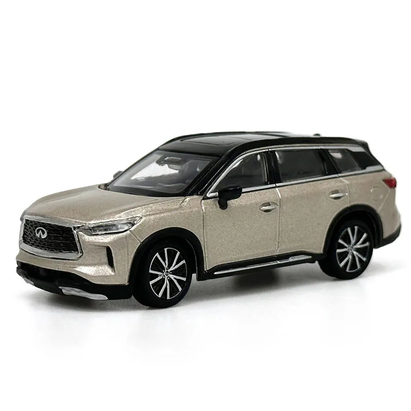 1:64 Scale Nissan Patrol 1998 Y61 Car Model 1:64 Metal Diecast Miniature Ariya X-trail Q50S Q70L QX70S QX60 QX80 Vehicle Toys