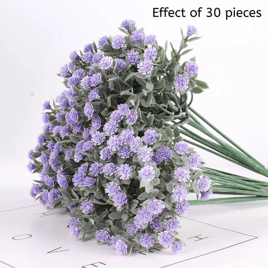 1pc Artificial Flowers Bouquet Small Fake Baby's Breath Decoration Flowers Artificial Gypsophila Flowers Wedding Home Decors