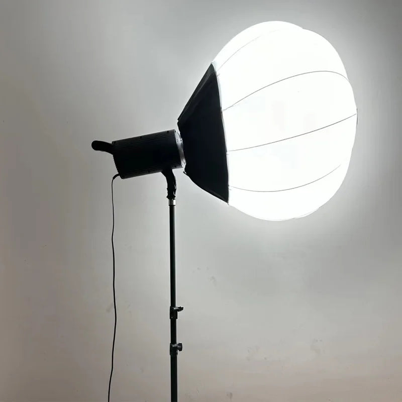 RGB Bowens Mount Softbox Remote Control 100W Lamp Globe Lantern Ball Diffuser Ring Soft Light ModifierFilm-Making Video Shoot