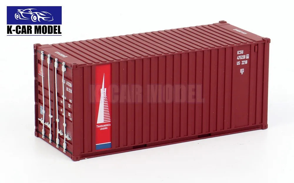 OO Scale 1/76 20ft 40ft Shipping Container Model Railway Cargo Box 20' 40' 1pc