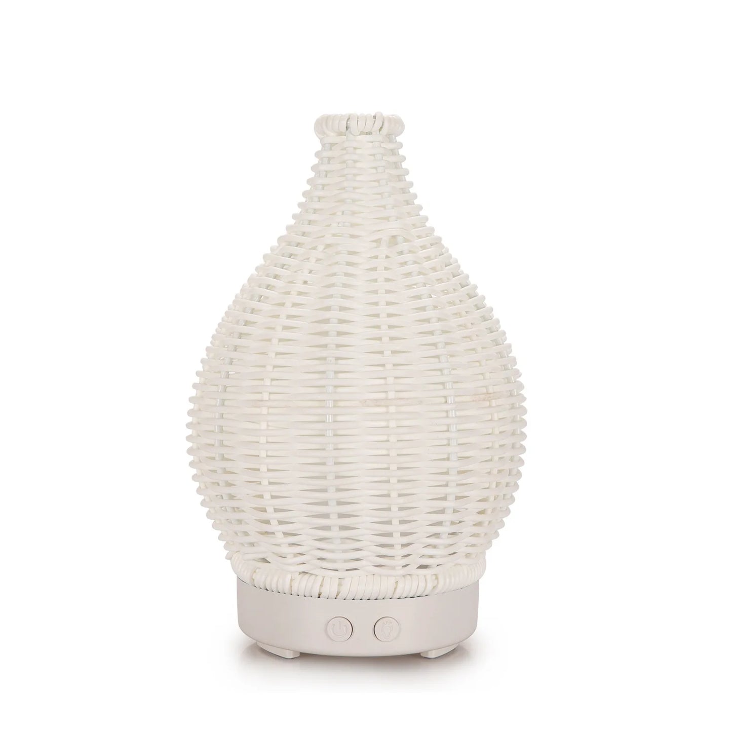 Wood Weave Mini Vase Air Humidifier USB Electronic Ultrasonic Water Fragrance Essential Oil Diffuser Home Room Fragrance