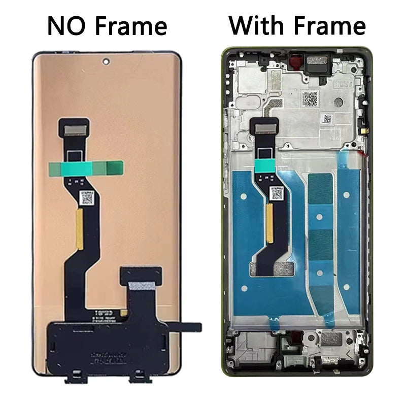 6.67"AMOLED For Motorola Moto G85 LCD For Moto G85 XT2427-3 Display LCD Screen Touch Digitizer Assembly With Fingerprint