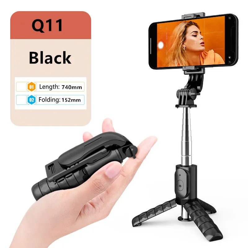 NEW Portable Tripod for Mobile Phone Selfie Stick With Telescopic Bluetooth Stick For Huawei Honor iPhone Android Xiaomi