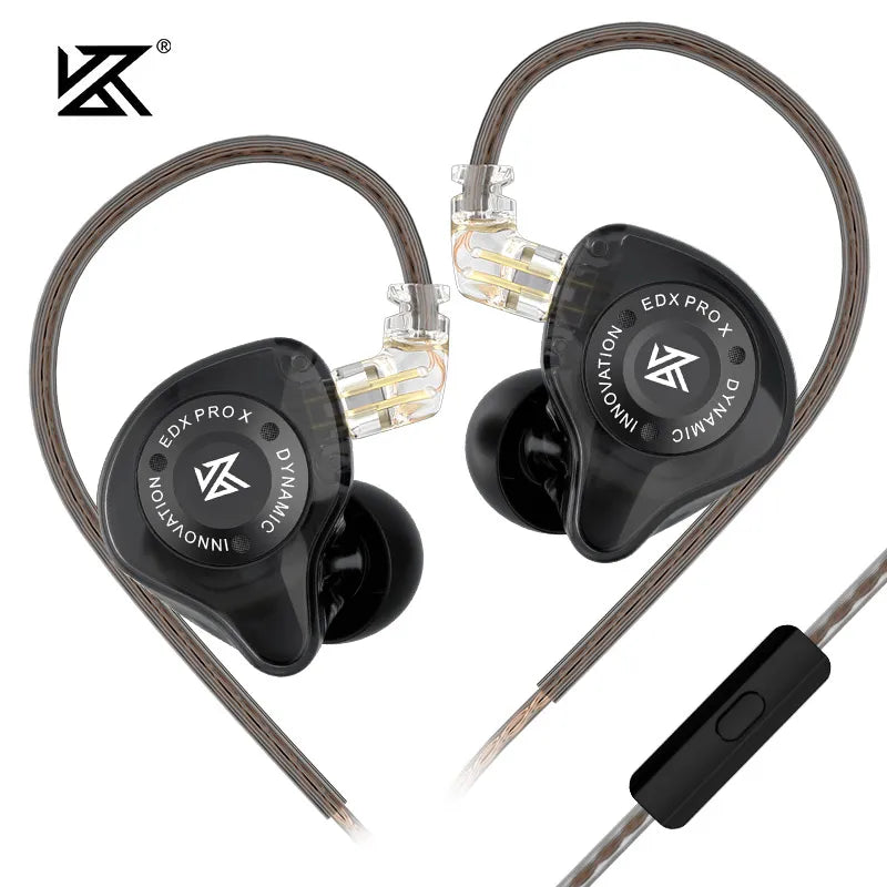 KZ EDX PRO X In Ear Dynamic Drive Earphone HIFI Bass Music Earbud Sport Noise Cancelling Headset ZSN ZST  ZS10 pro x  C12 CRA