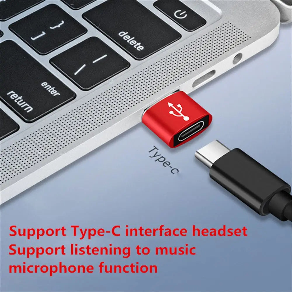 Mini Mobile Metal Type C to USB 3.0 Connector Converter Cable Adapter