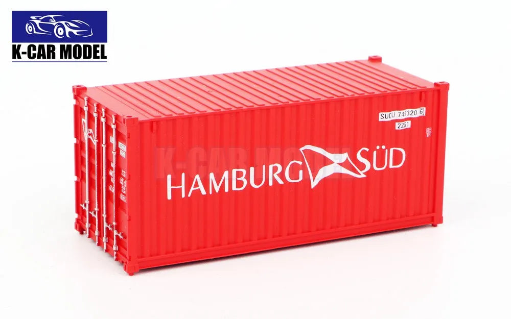 HO Scale 1/87 20ft Shipping Container Model Railway Cargo Box 20'  1pc