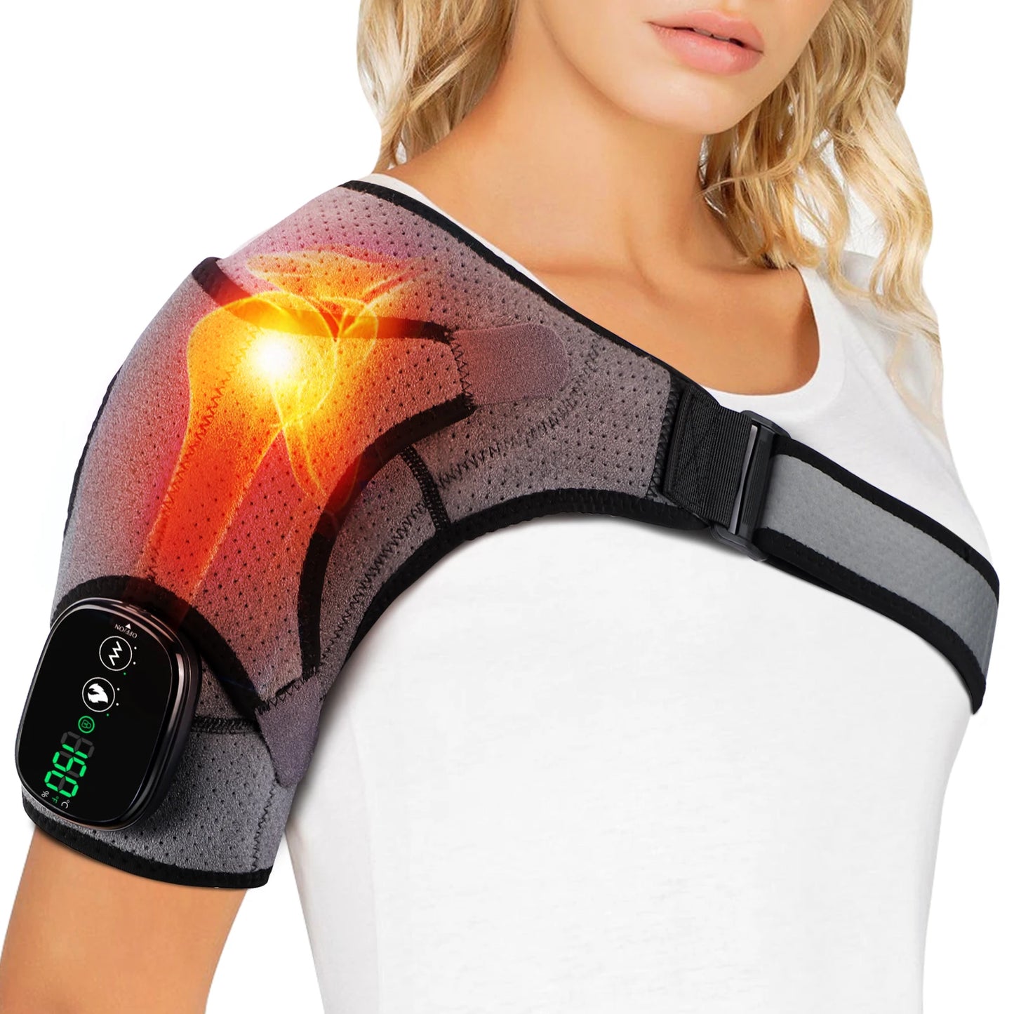 Electric Heating Shoulder Massager