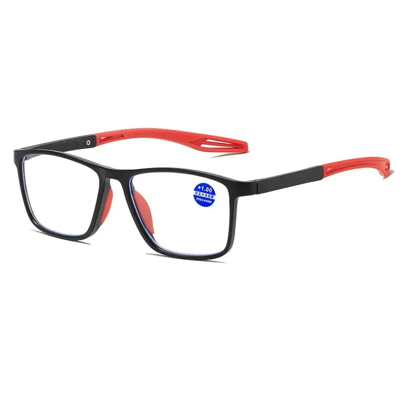 Sport Reading Glasses Ultralight Anti-blue Light Presbyopia Eyeglasses Women Men Far Sight Optical Eyewear Diopters To +4.0